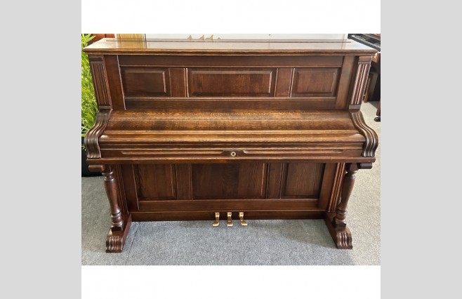 Rippen Dark Oak Wood Largo Upright Piano, Used - All Inclusive Premium Package (SN:130345) - Image 4